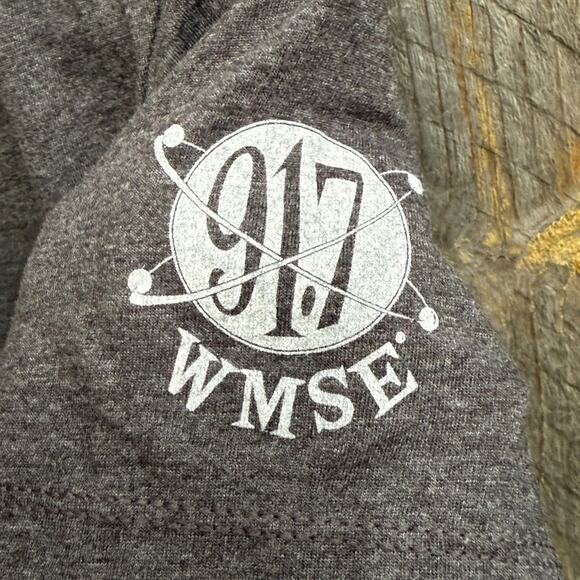 WMSE Guitar Smasher T-Shirt Gray Medium - Picture 3 of 5